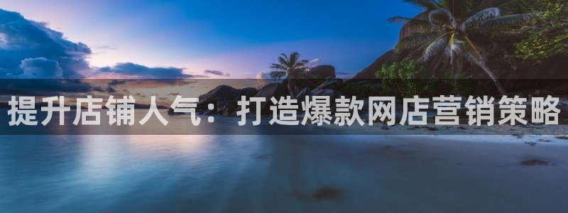 必赢下载安卓版下载：提升店铺人